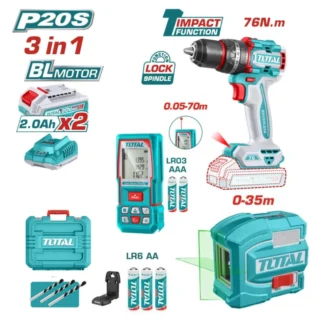 COMBO TOTAL 20V 3PCS UTOSLI250511