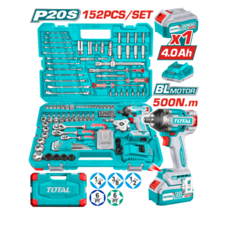 COMBO PISTOLA IMPACTO TOTAL 20V+ACCESORIOS 152P UTHKTHP31522