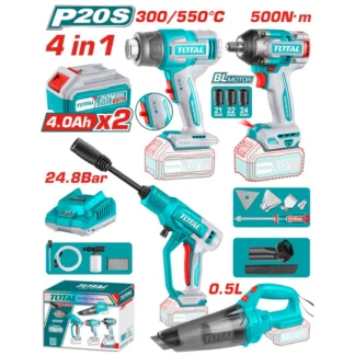 COMBO TOTAL 20V 4PC UTOSLI250208