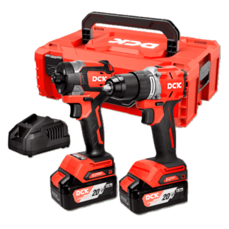 COMBO DCK  TALADRO PERCUTOR  1/2" + ATORNILLADOR 1/4"