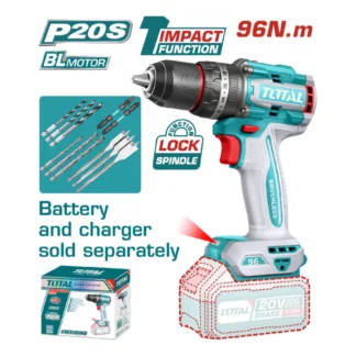 TALADRO 1/2 TOTAL 20V 96 N.M TIDLI209681