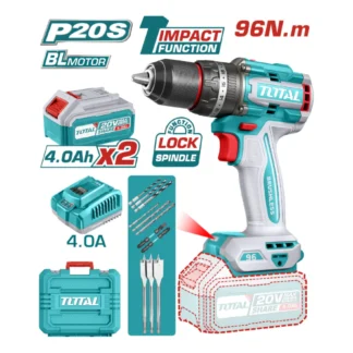 TALADRO TOTAL 20V 1/2 96NM UTIDLI20968