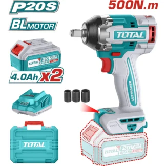 PISTOLA IMPACTO TOTAL 1/2-20V 500NM 2BA UTIWLI2050