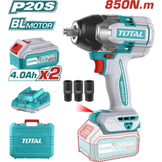 PISTOLA IMPACTO TOTAL 20V 850NM C/2 BAT UTIWLI2085