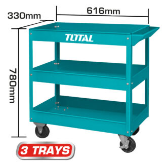 CARRO ORGANIZADOR TOTAL METAL 3 NIVELES THPTC301