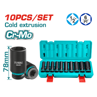 JUEGO CUBOS TOTAL DE IMPAC LARGO 1/2″, 24MM THKISD12102L