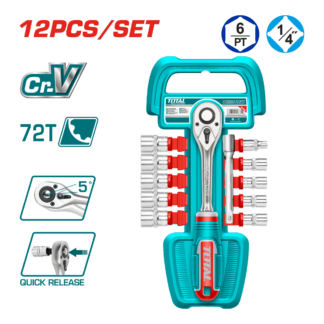 JUEGO CUBOS TOTAL 1/4, 5-14MM THT14114126