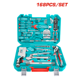 JUEGO HERRAMIENTAS TOTAL 168PCS THKTHP21686