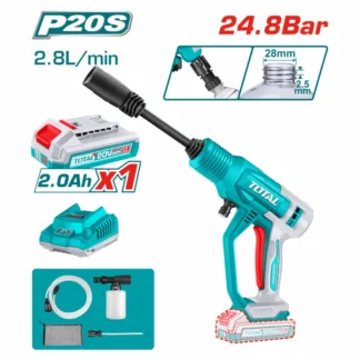 HIDROLAVADORA TOTAL 20V 24.8BAR 1BAT 2AH,UTPWLI20362