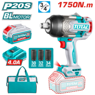 PISTOLA IMPACTO TOTAL 3/4 20V 1750NM UTIWLI20175