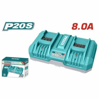 CARGADOR BATERÍA LITIO TOTAL DOBLE 4.0A UTFCLI2082