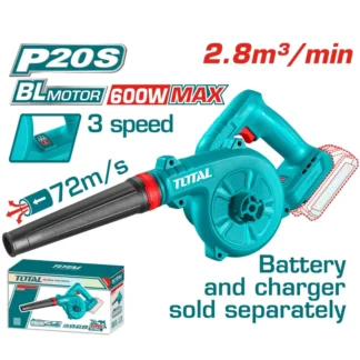 SOPLADORA TOTAL 20V S/2BAT 19500RPM TABLI2068