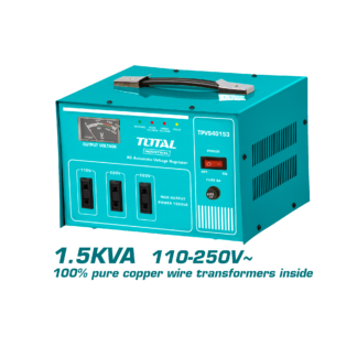 REGULADOR DE VOLTAJE TOTAL 110-250V TPVS40153