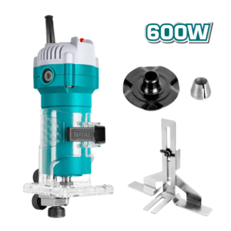 ROUTER TOTAL PALMA 600W 1/4″ UTLT6001