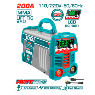 MÁQUINA SOLDAR TOTAL INVERTER MMA/TIG 120/220V UTW2200691