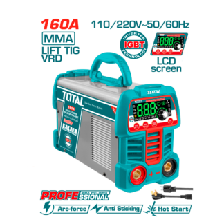 MÁQUINA SOLDAR TOTAL INVERTER MMMA-TIG 160A UTW216069