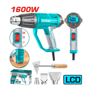 PISTOLA CALOR TOTAL DIGITAL 1600W UTB16056