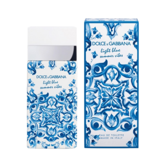 DOLCE & GABBANA LIGHT BLUE SUMMER VIBES EDT / D 3.3 OZ