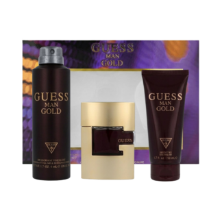 GUESS GOLD (H) SET EDT 75ML+200ML SG+226ML BODY SPRAY