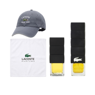 SET LACOSTE CHALLENGE UP 90ML+30ML + ACCESORIOS