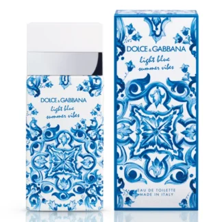 DOLCE & GABBANA LIGHT BLUE SUMMER VIBES EDT / D 3.3 OZ