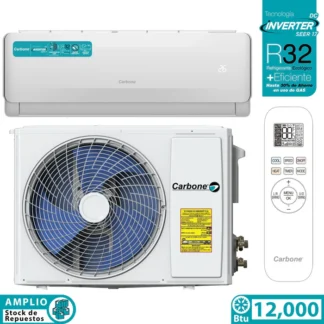 Aire Acondicionado CARBONE Split Inverter 12000 BTU R32