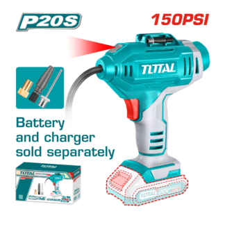Inflador TOTAL 20V 150PSI TACLI2018