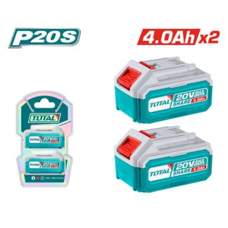Set Baterías de Litio TOTAL 20V 4.0Ah TOSLI240312