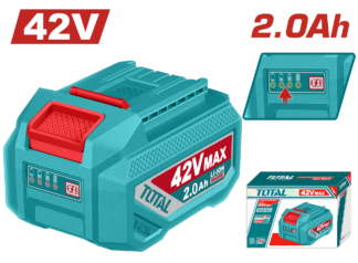 Batería litio TOTAL 42V 2.0Ah TFBLI42201