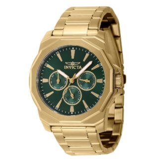 Reloj INVICTA Speedway Multifunction 46856 Esfera Verde Dorado