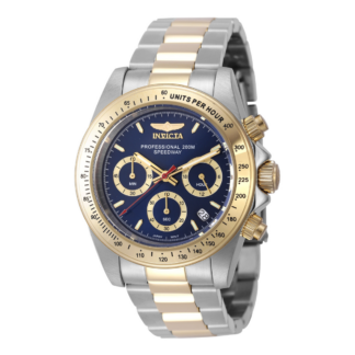 Reloj INVICTA Speedway 47650 Esfera Azul Dorado y Plateado