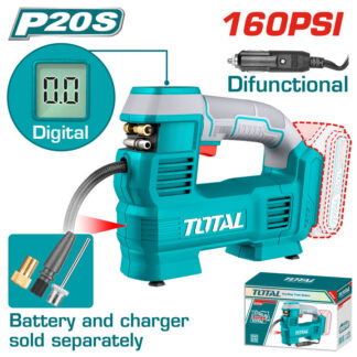 Compresor para Auto TOTAL 20V 160PSI TACLI2012