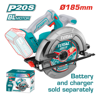 Sierra Circular TOTAL 20V 7.25 Pulgadas TSLI1851