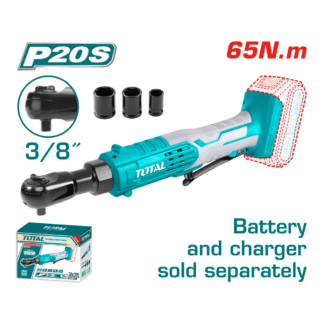 Matraca Inalámbrica TOTAL 20V 3/8 Pulgada 65Nm