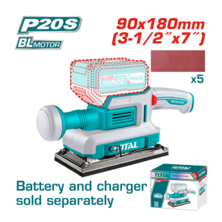 Lijadora de Vibración TOTAL 20V TFSLI2031