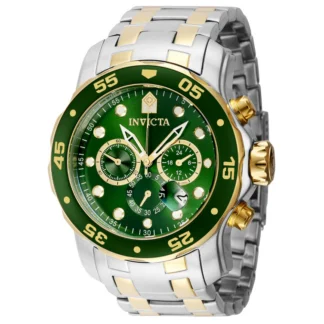 Reloj INVICTA Pro Diver Scuba 40191 Esfera Verde y Oro